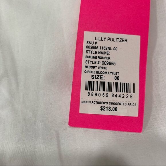 Lilly Pulitzer Romper 00 - Picture 8 of 11
